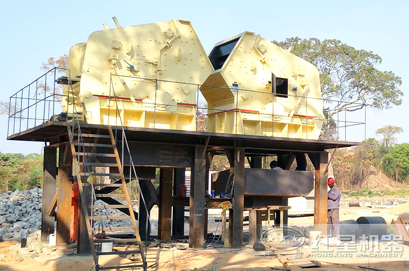 反擊式石子粉碎機(jī)