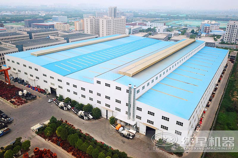 紅星大型生產(chǎn)廠(chǎng)區(qū)航拍圖