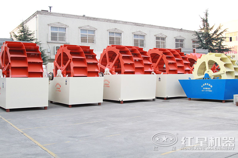 雙輪、三輪洗沙機(jī)設(shè)備展示圖