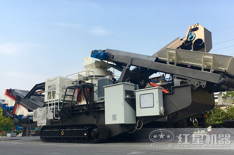 靈活轉(zhuǎn)場、生產(chǎn)自由的履帶移動破碎站