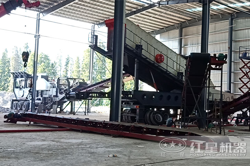 日產千噸石料用多大的破碎機型號，破碎建筑垃圾用的