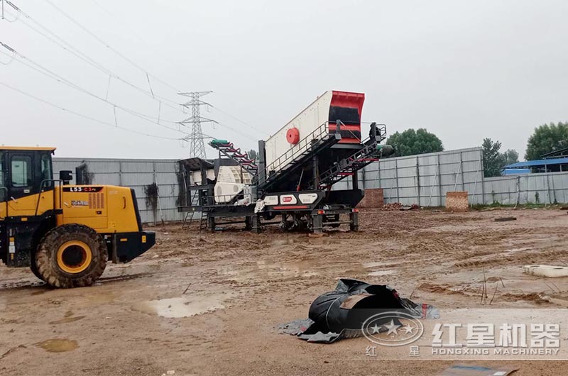 河北省移動式錘破制砂機上哪里買，大概多少錢