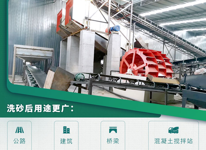時產(chǎn)160噸洗沙機型號有哪些？搭配脫水篩減少細(xì)沙流失