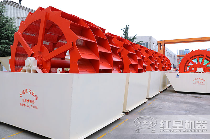 時產(chǎn)160噸洗沙機型號有哪些？搭配脫水篩減少細(xì)沙流失