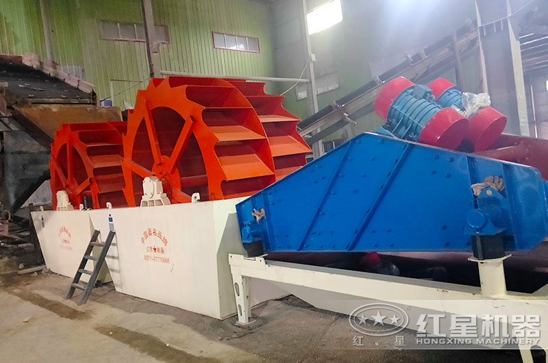 時產(chǎn)160噸洗沙機型號有哪些？搭配脫水篩減少細(xì)沙流失