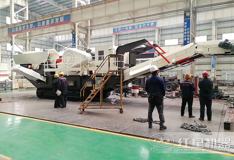 紅星移動小型制砂機自產自銷、現貨供應