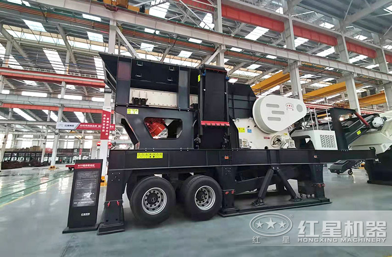 輪胎移動破碎機 輪胎移動破碎機