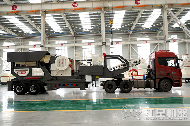 輪胎式破碎機多少錢一臺？（含輪胎式移動破碎機圖片）