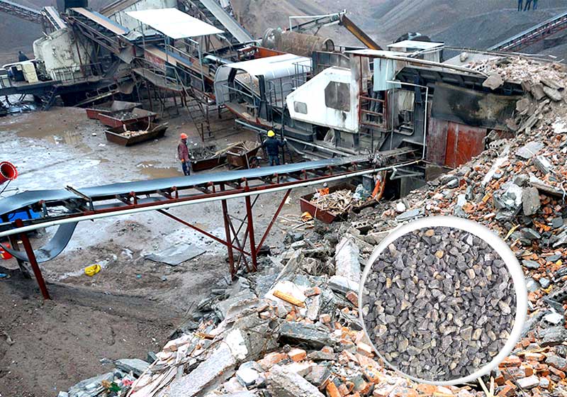 紅星移動(dòng)式破碎機(jī)，出料粒型好