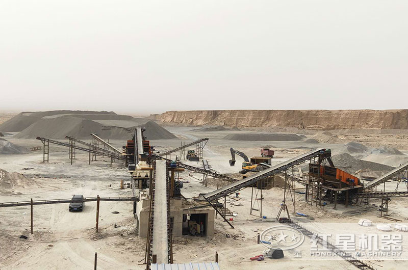 機制砂加工生產客戶現(xiàn)場